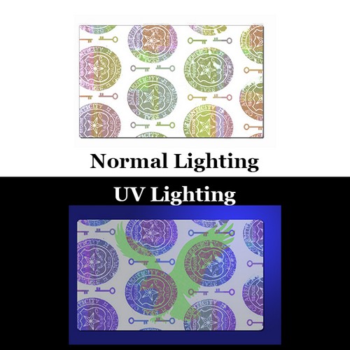 UV Ink Overlay